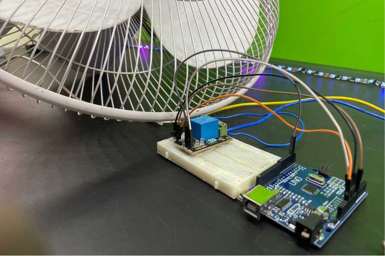 Temperature Controlled Fan with LM35 and Arduino
